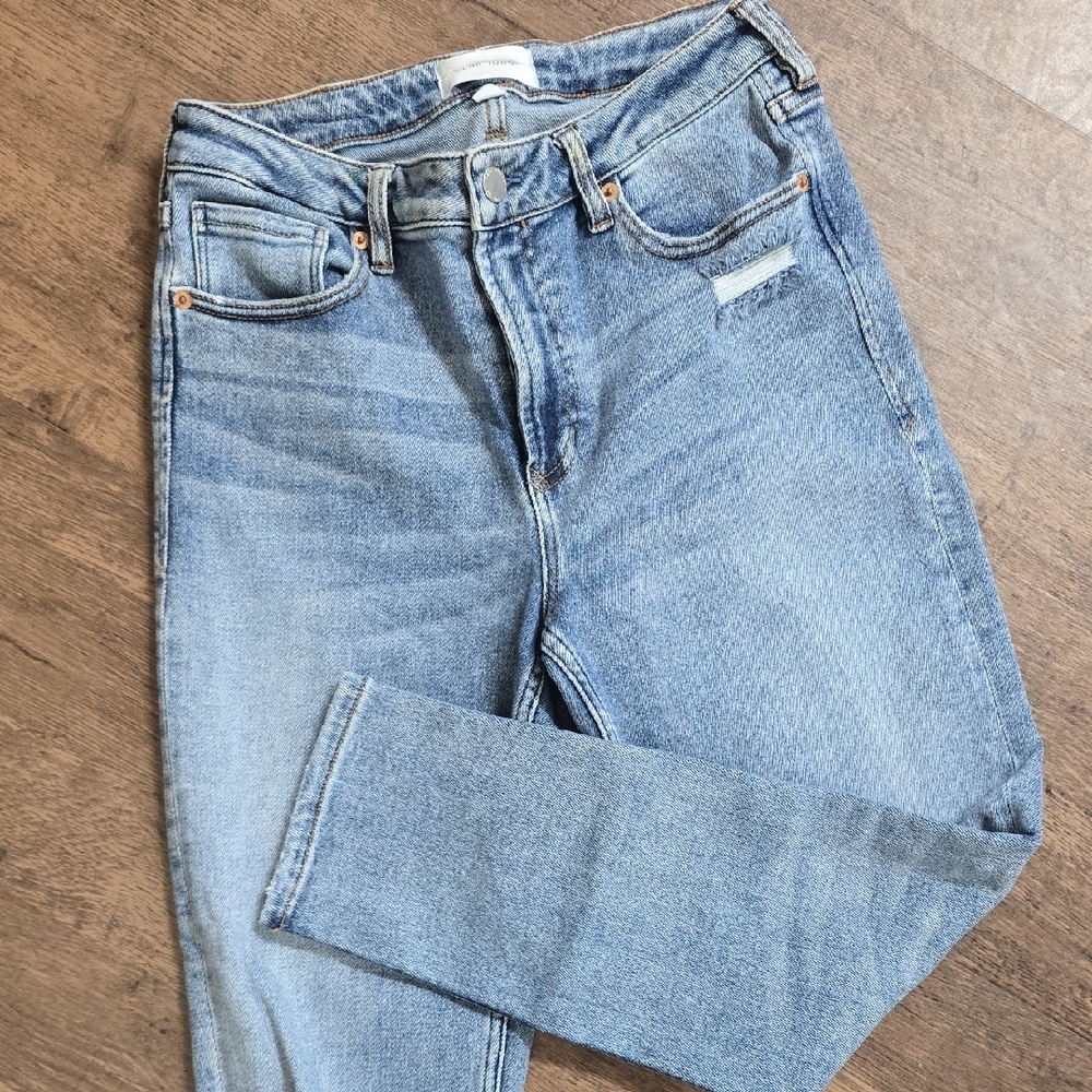 DEAR JOHN Light Blue Jeans Spandex Ankle Sz‎ 29 Cropped